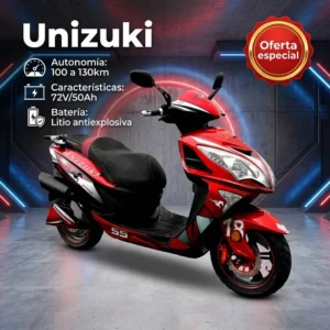 MOTO ELÉCTRICA izuki 72V50AH