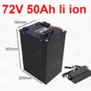 Batería de moto Eléctrica de 72V 50AH